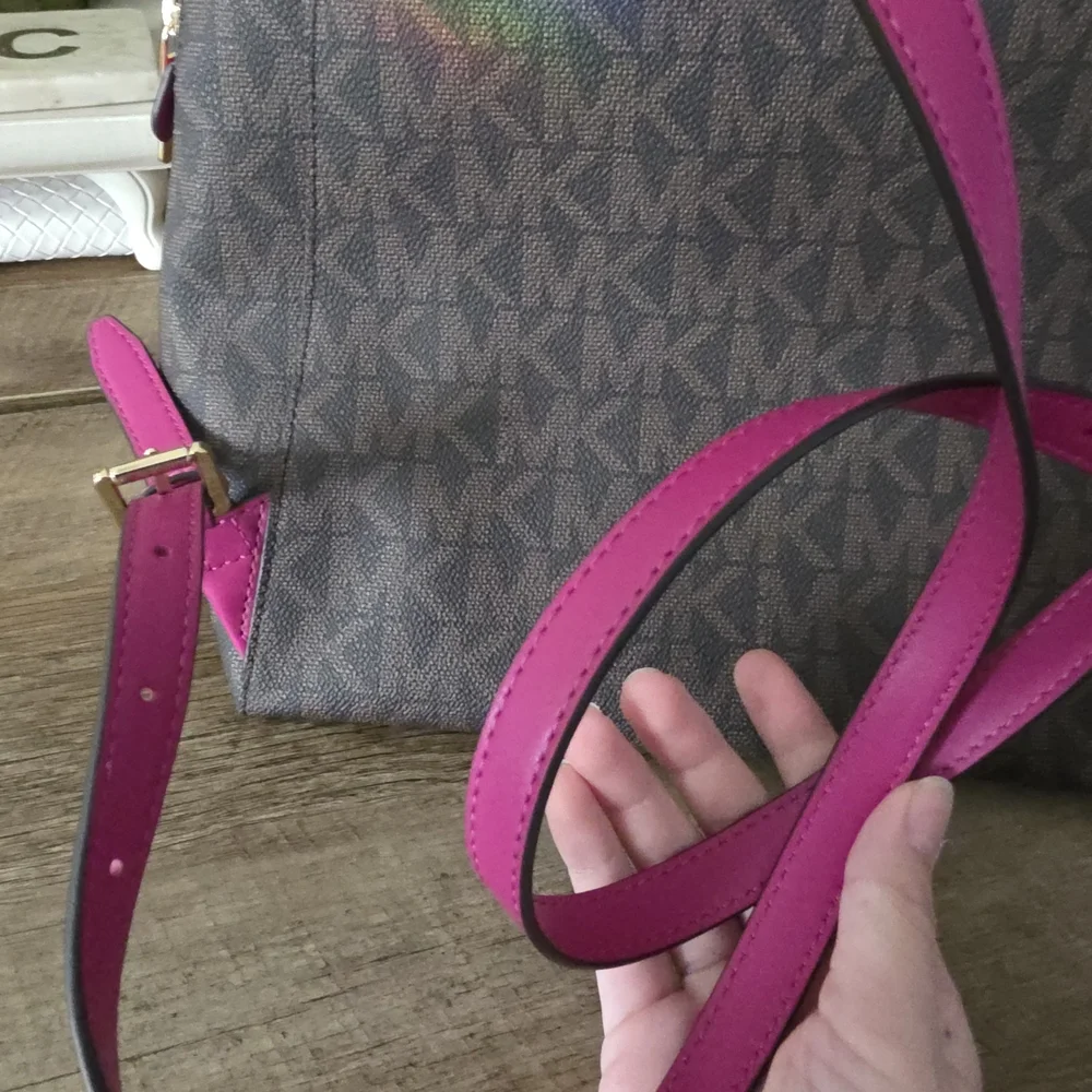 Michael Kors Dallas Medium Slim Backpack MK Signature - Picture 12 of 15